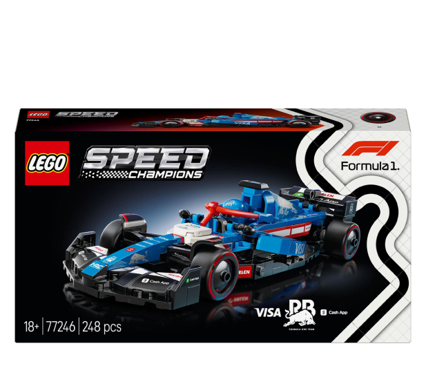 LEGO Speed Champions 77246 Bolid F1® Visa Cash App RB VCARB 01 - 1308236 - zdjęcie